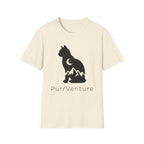 Black Cat Mountains & Moon T-Shirt