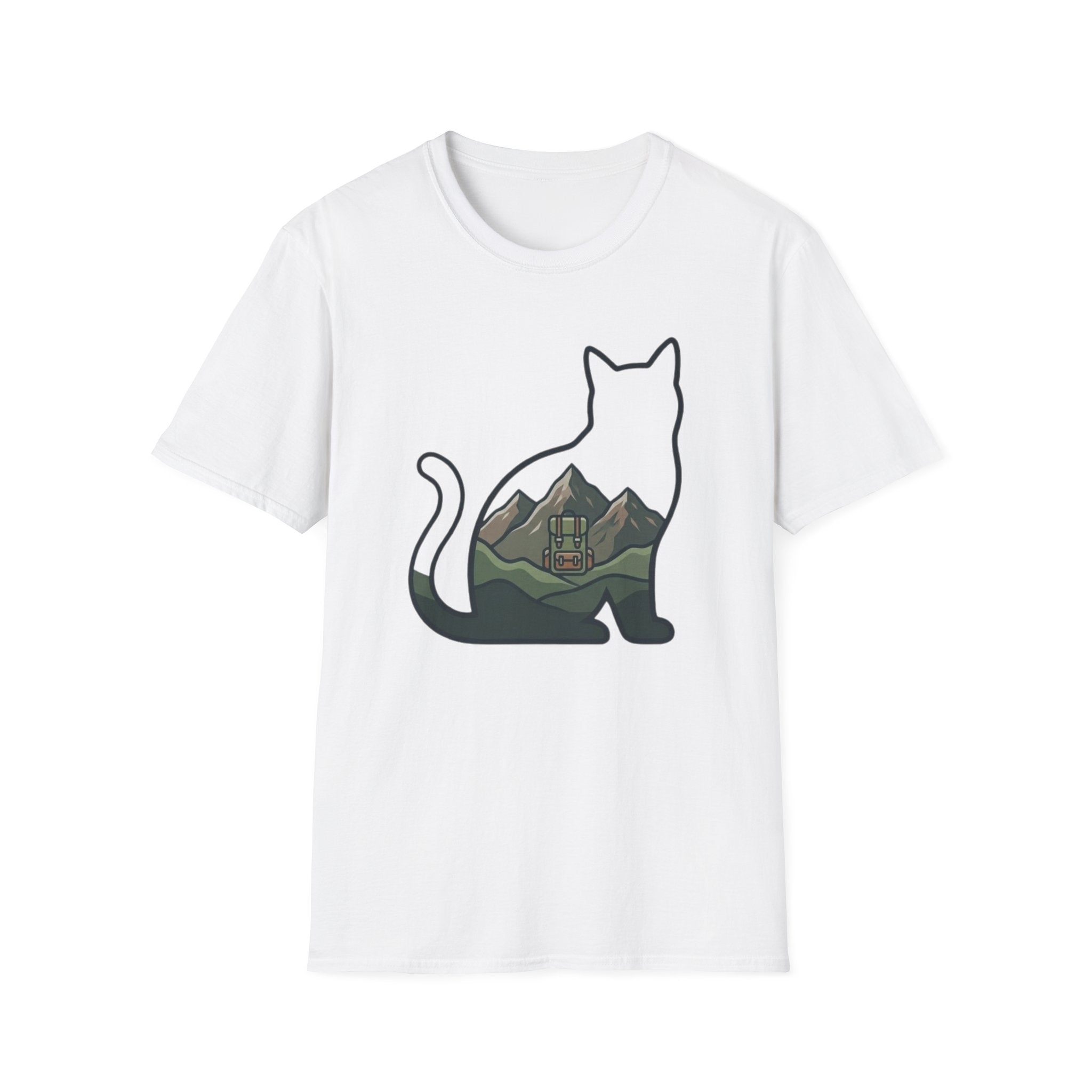 Purrventure Backpack T-Shirt