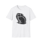 Black cat at night T-Shirt