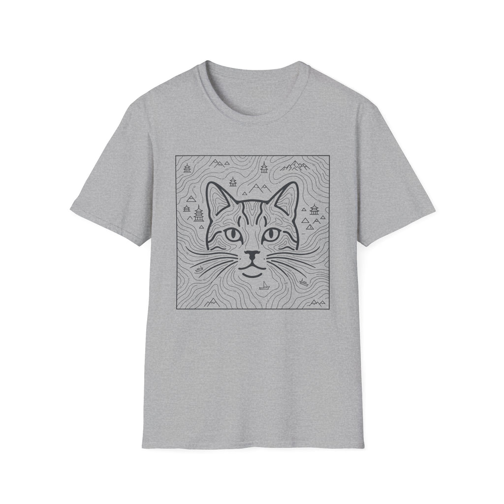 Purrventure Map T-Shirt