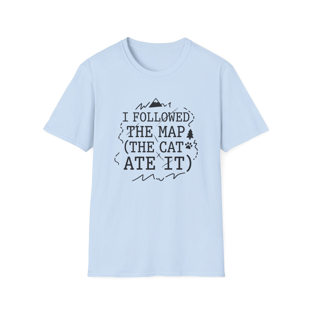 The Cat Ate The Map T-Shirt
