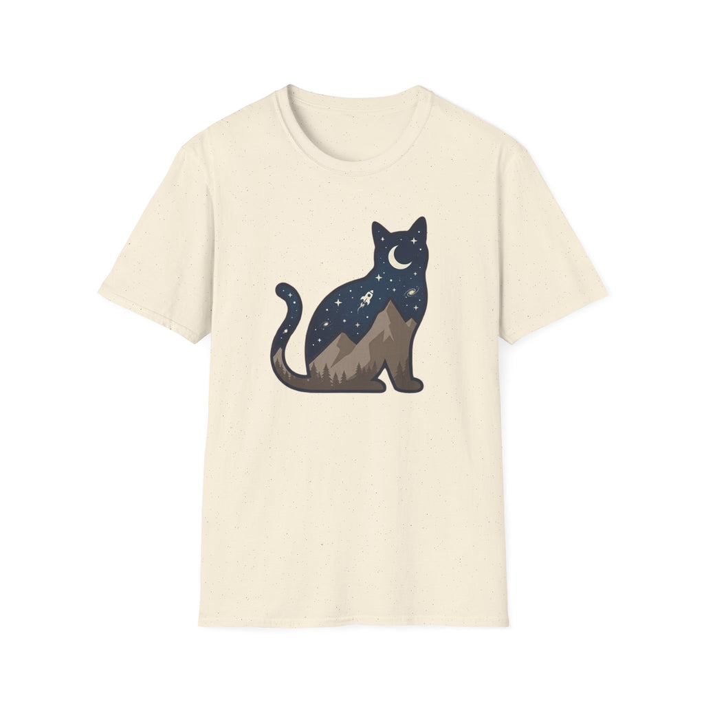 Purrventure Rocket & Moon T-Shirt