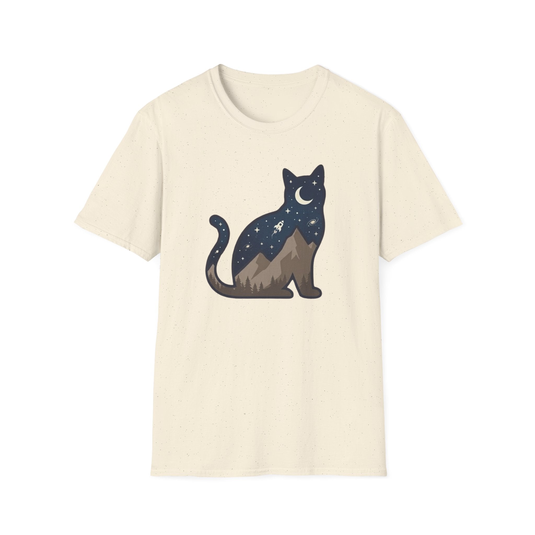 Purrventure Rocket & Moon T-Shirt