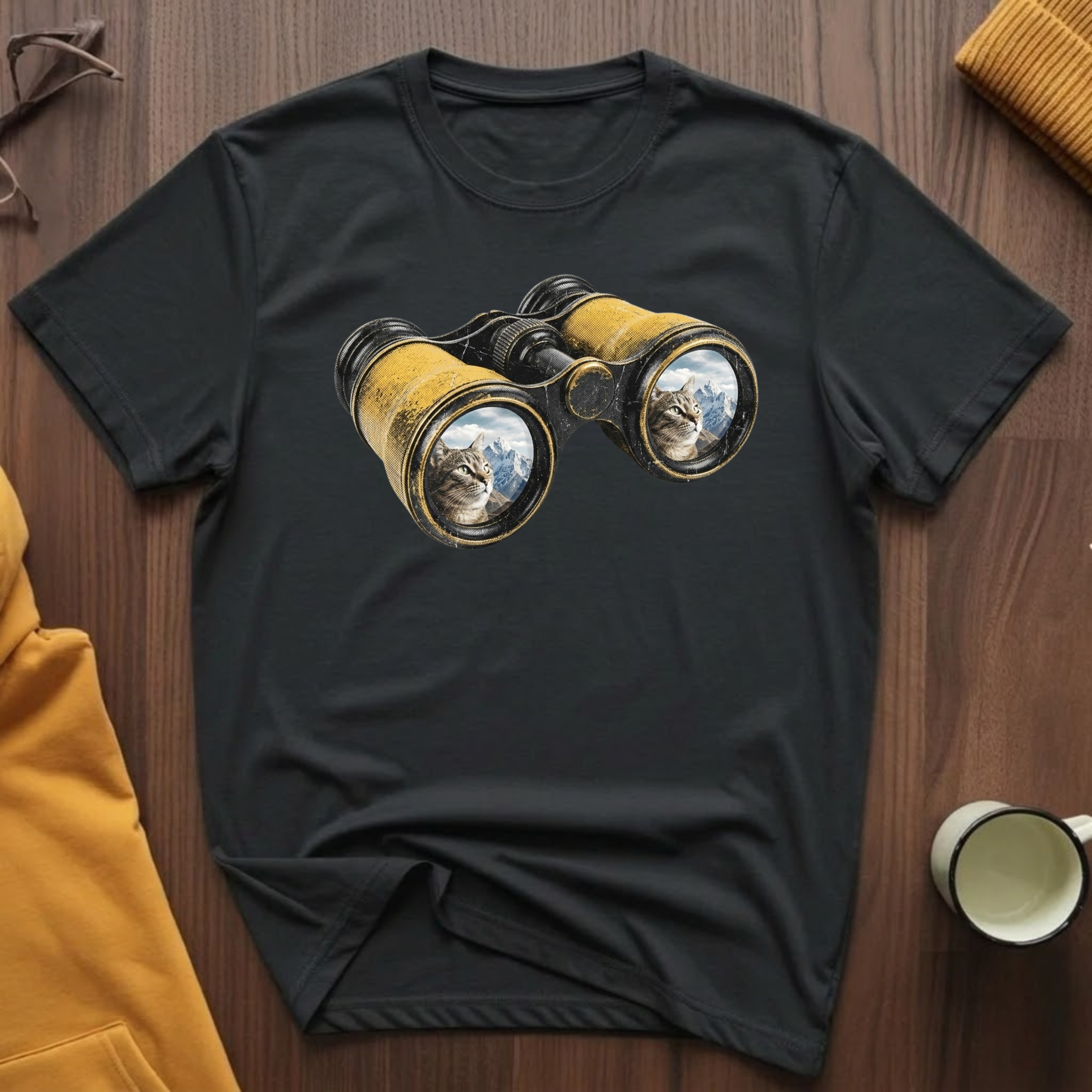 Vintage Binoculars T-Shirt
