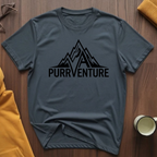 Purrventure Mountain T-Shirt