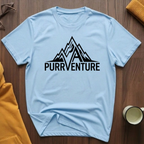 Purrventure Mountain T-Shirt