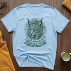 Geometric Forest Lynx T-Shirt