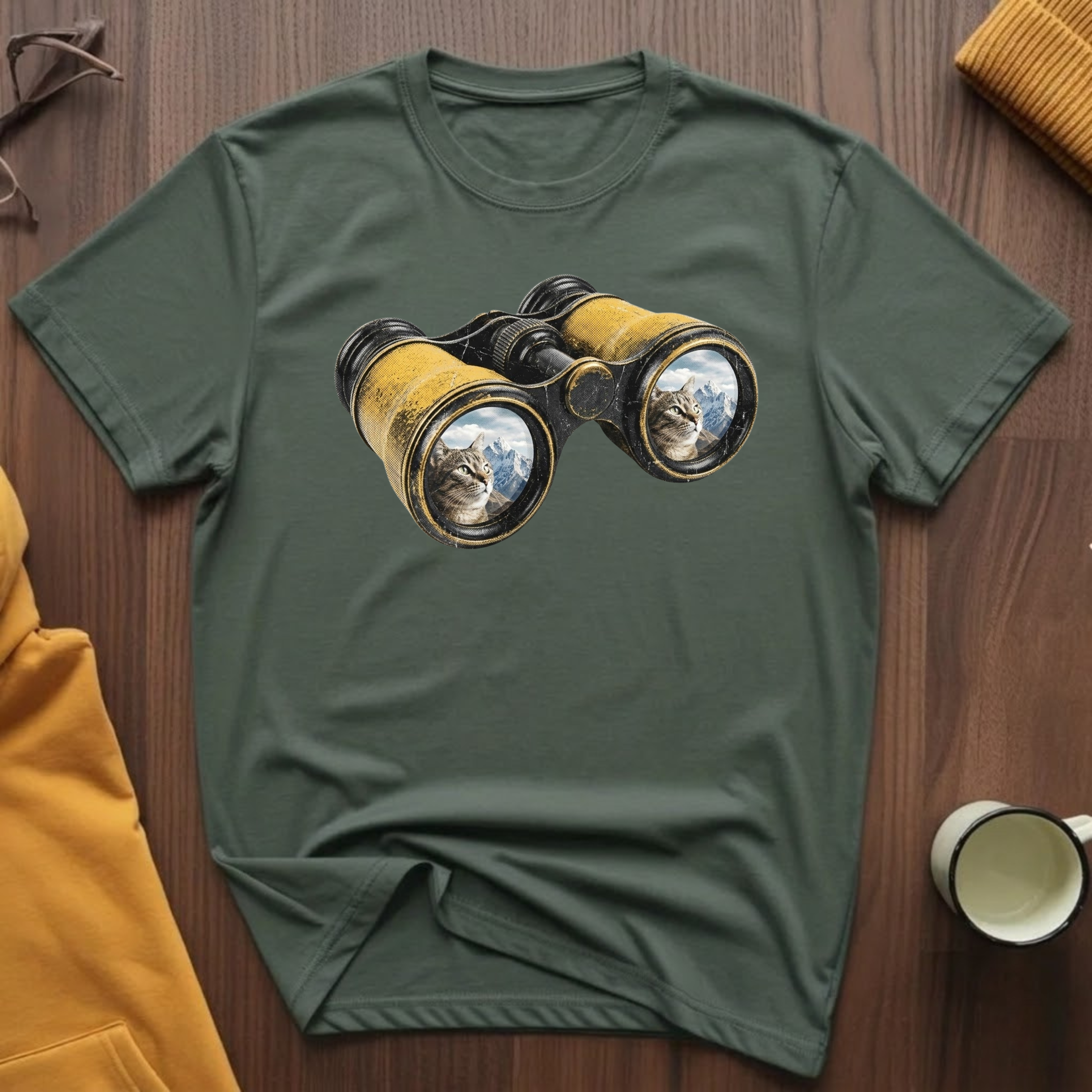 Vintage Binoculars T-Shirt