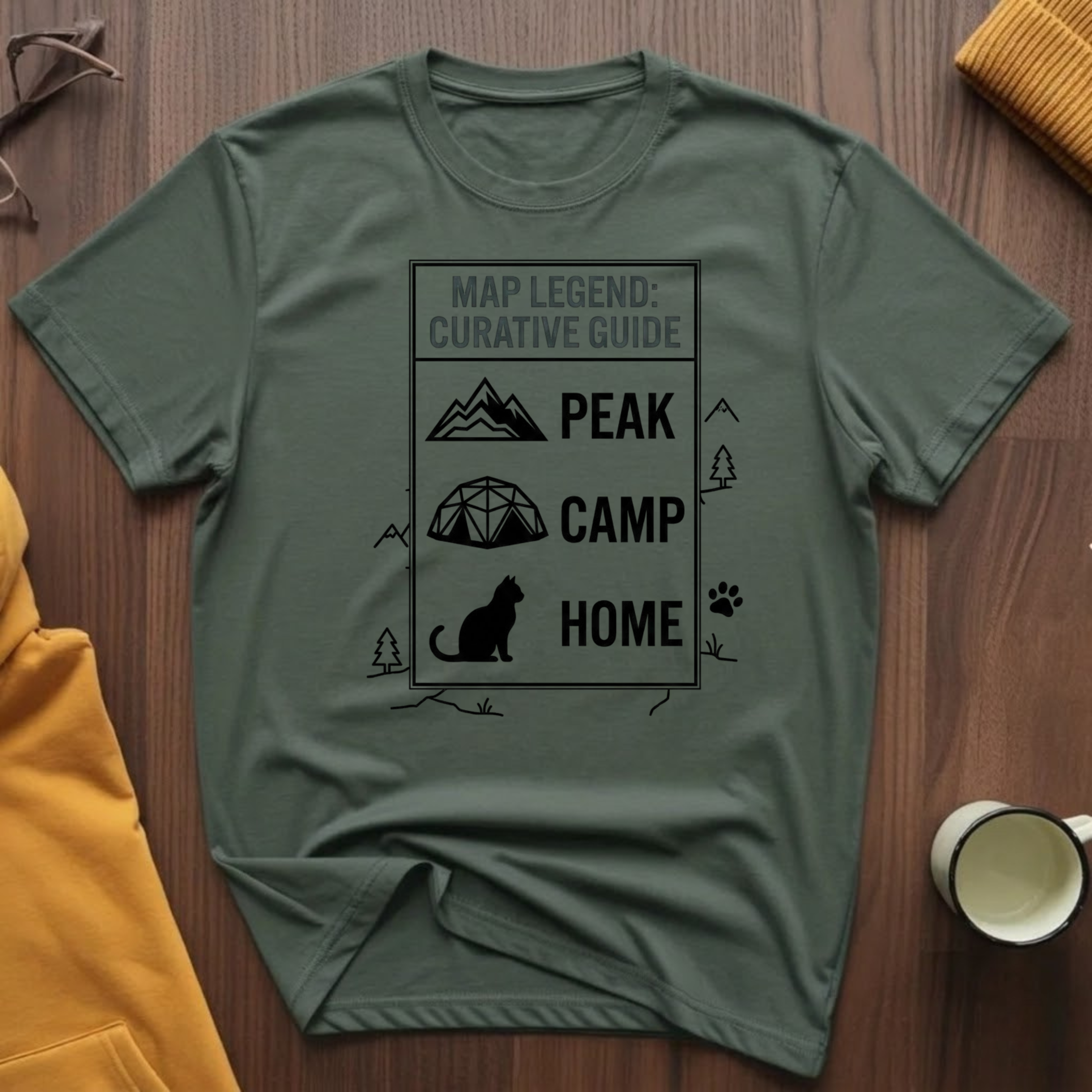 Peak Camp Home T-Shirt