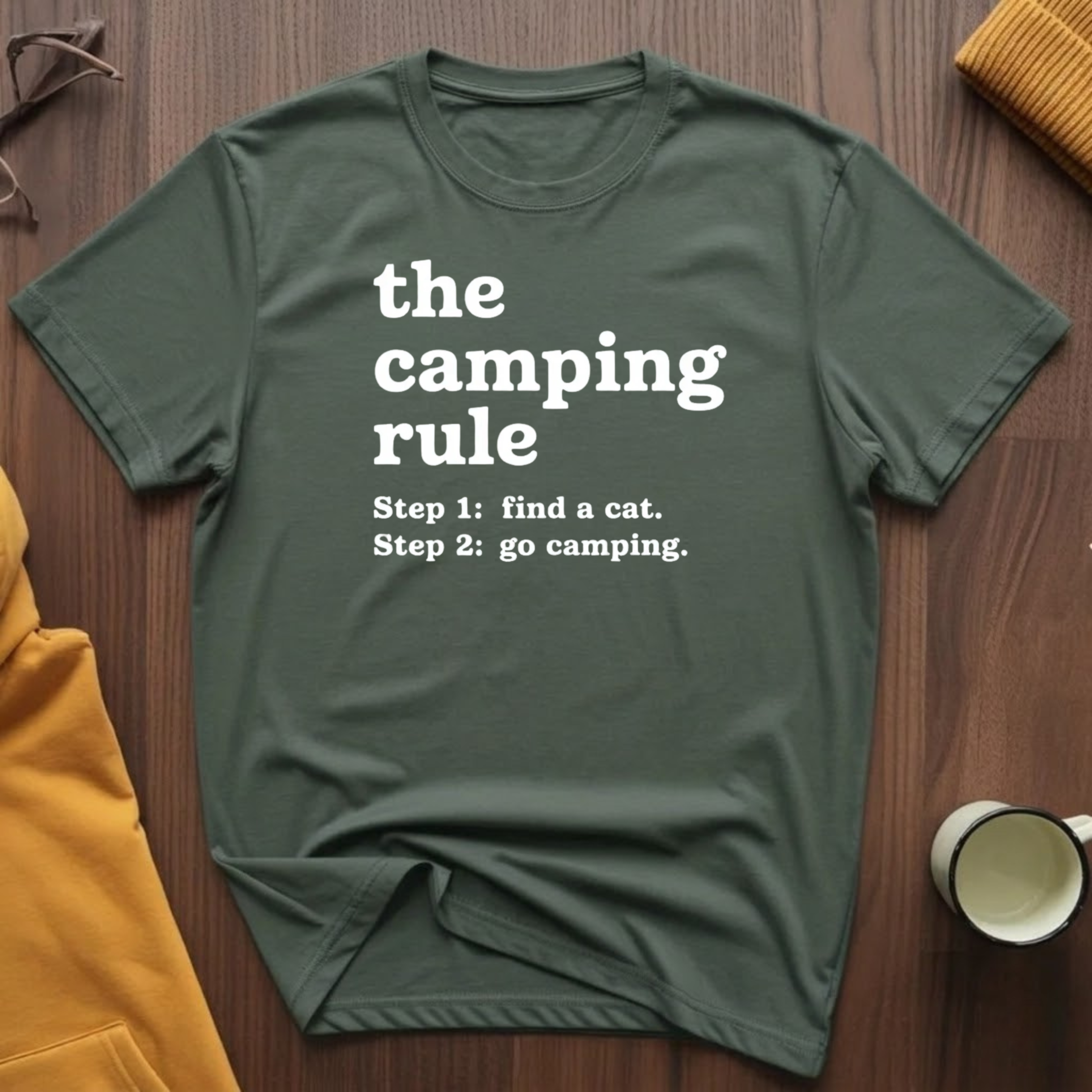 Camping Rule T-Shirt