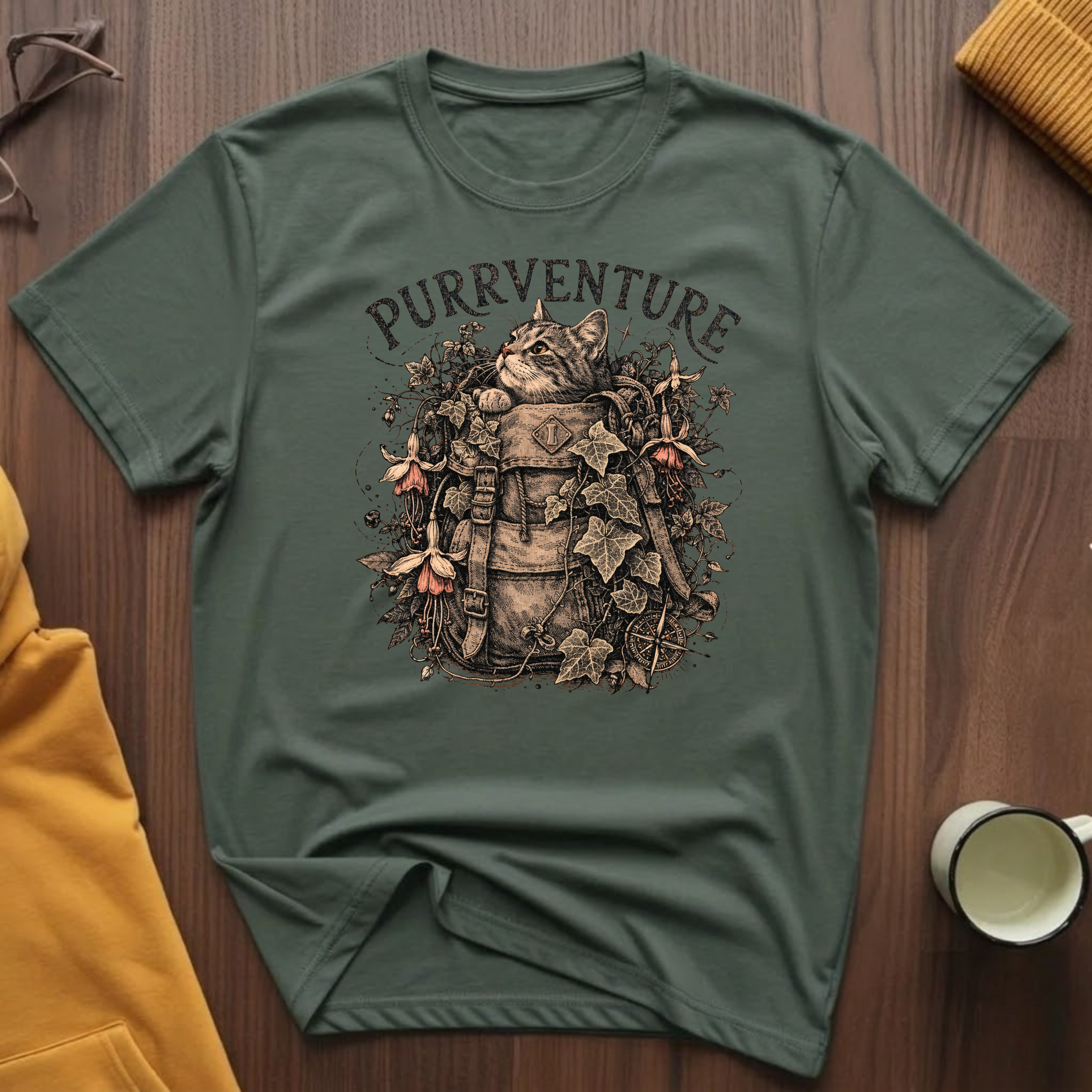 Backpack Wanderer T-Shirt