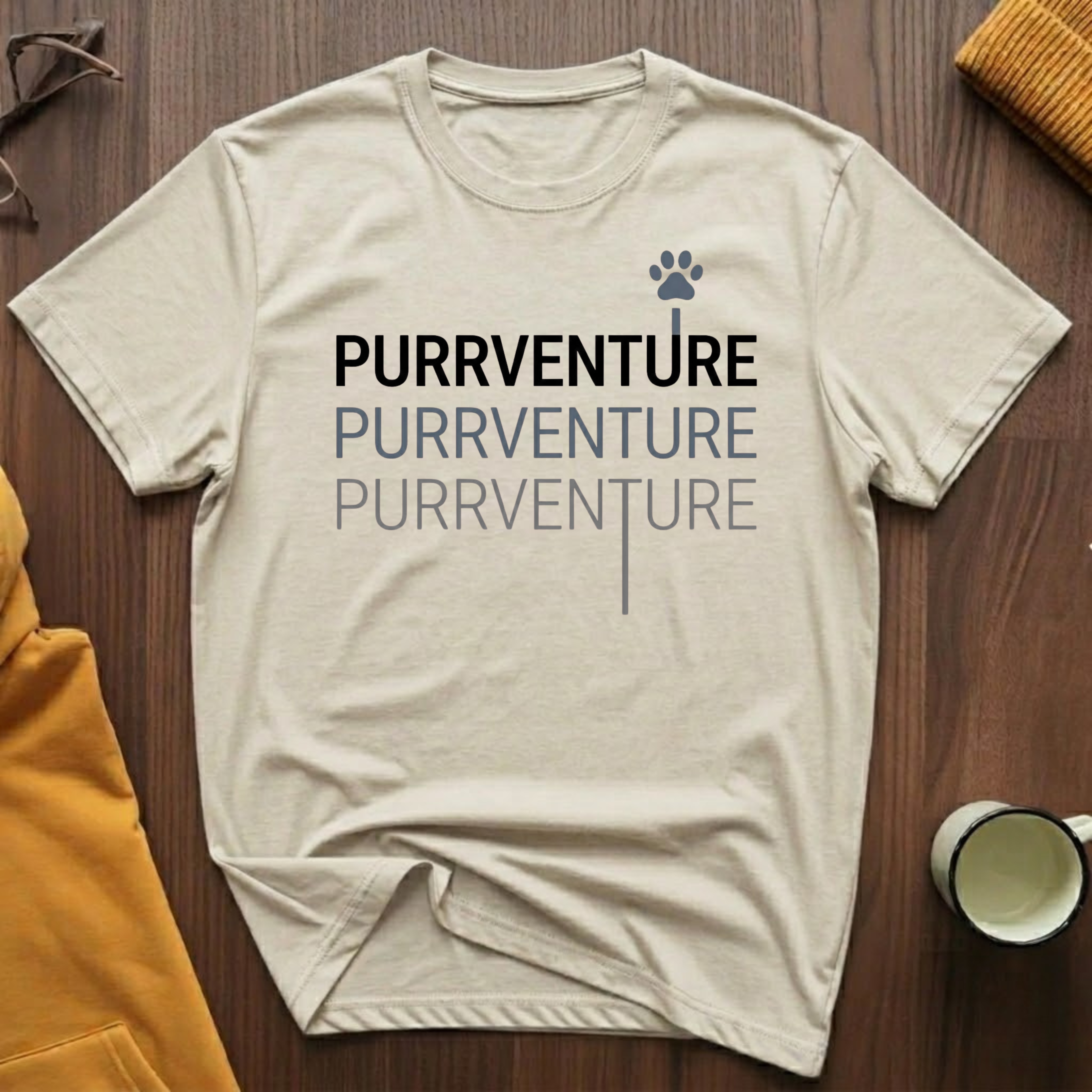 3 Purrventure T-Shirt