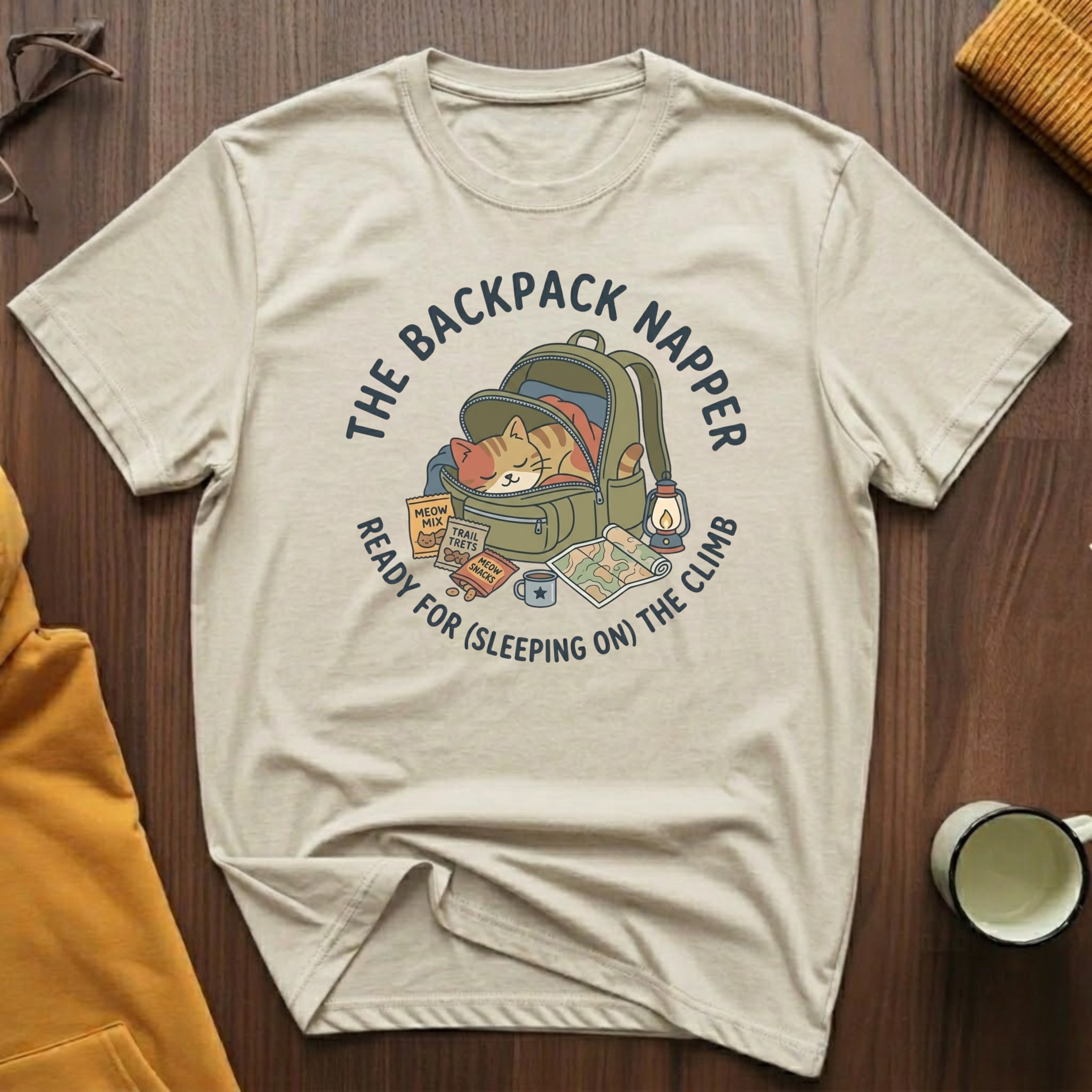 Backpack Napper T-Shirt