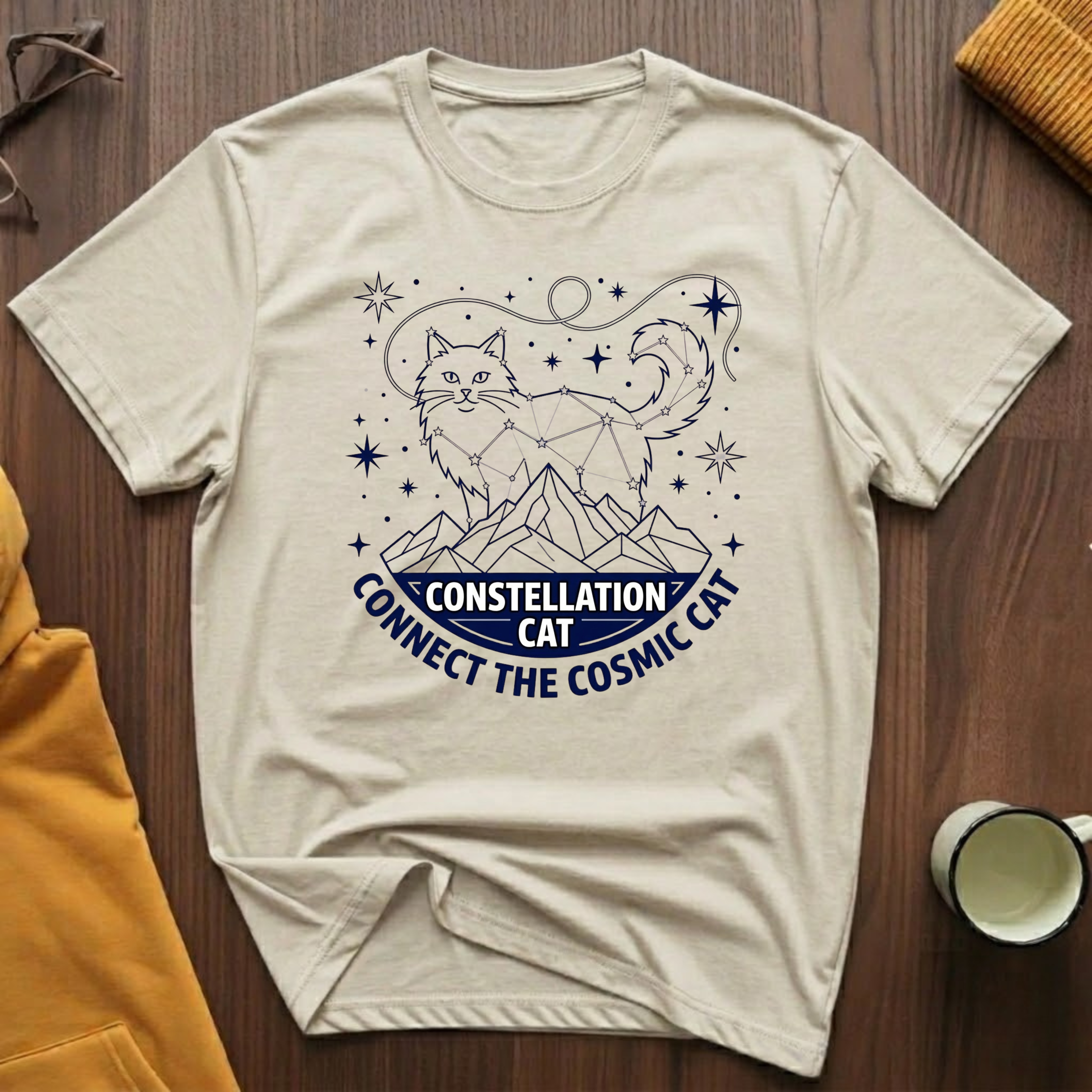 Constellation Cat T-Shirt