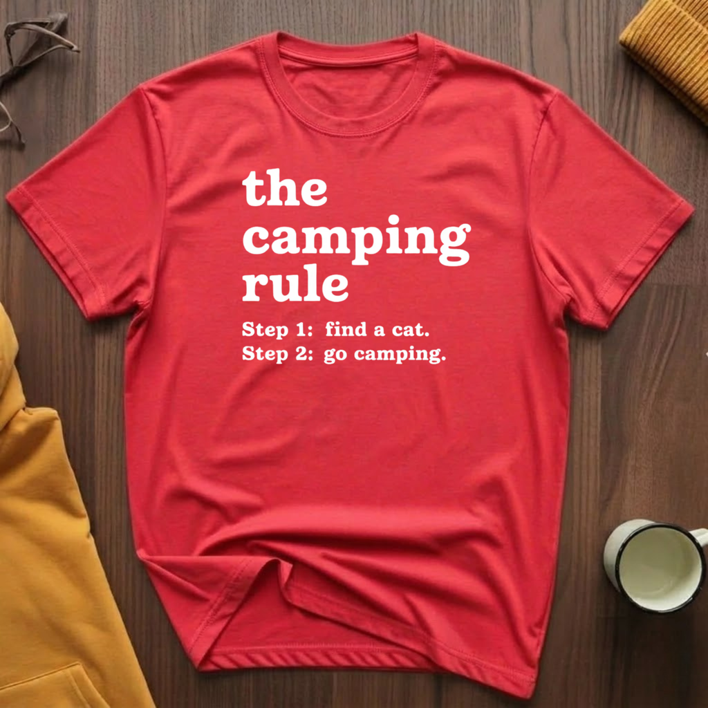 Camping Rule T-Shirt