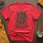Geometric Forest Lynx T-Shirt