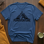 Purrventure Mountain T-Shirt