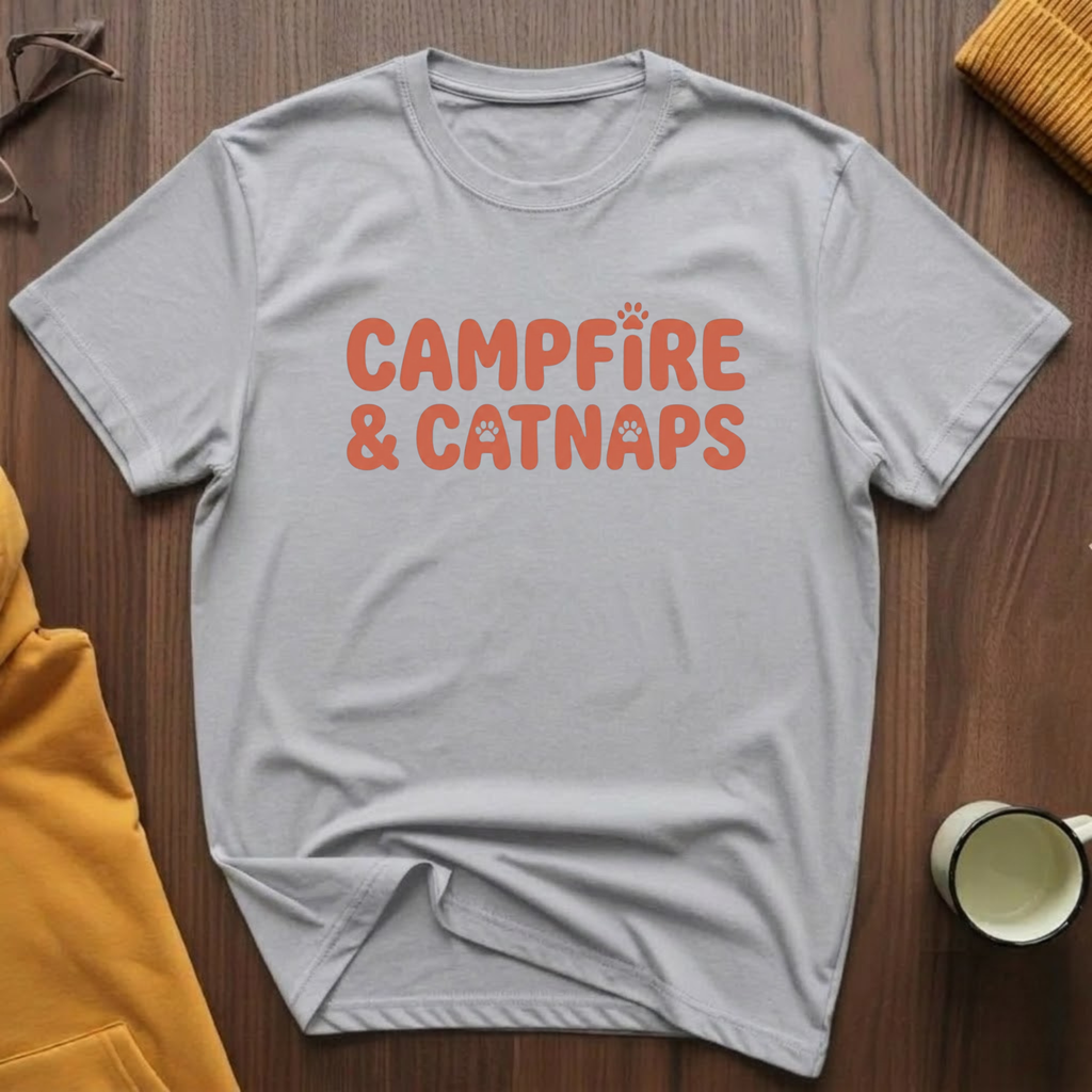 Campfire & Catnaps T-Shirt