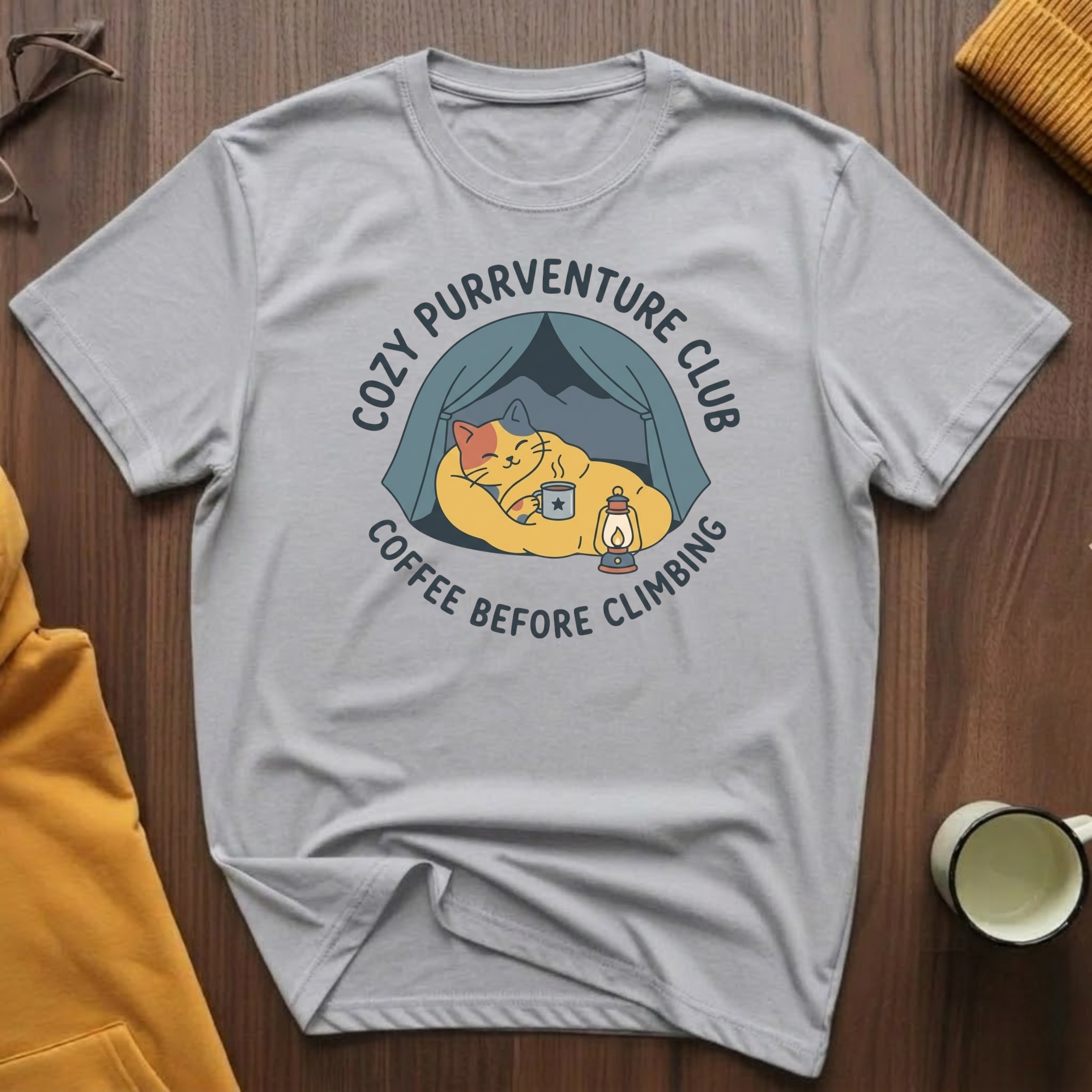 Coffee Before Climbing T-Shirt