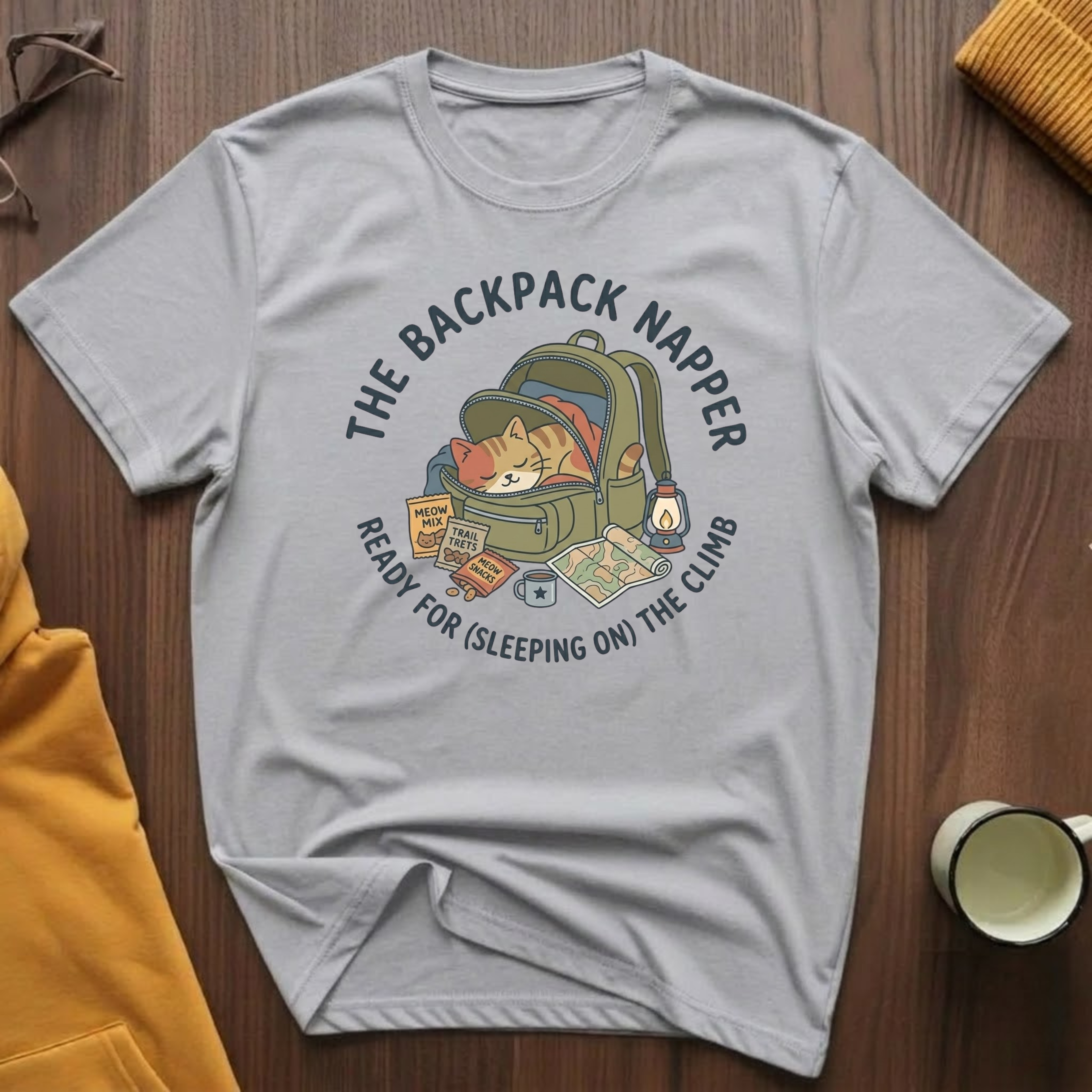 Backpack Napper T-Shirt