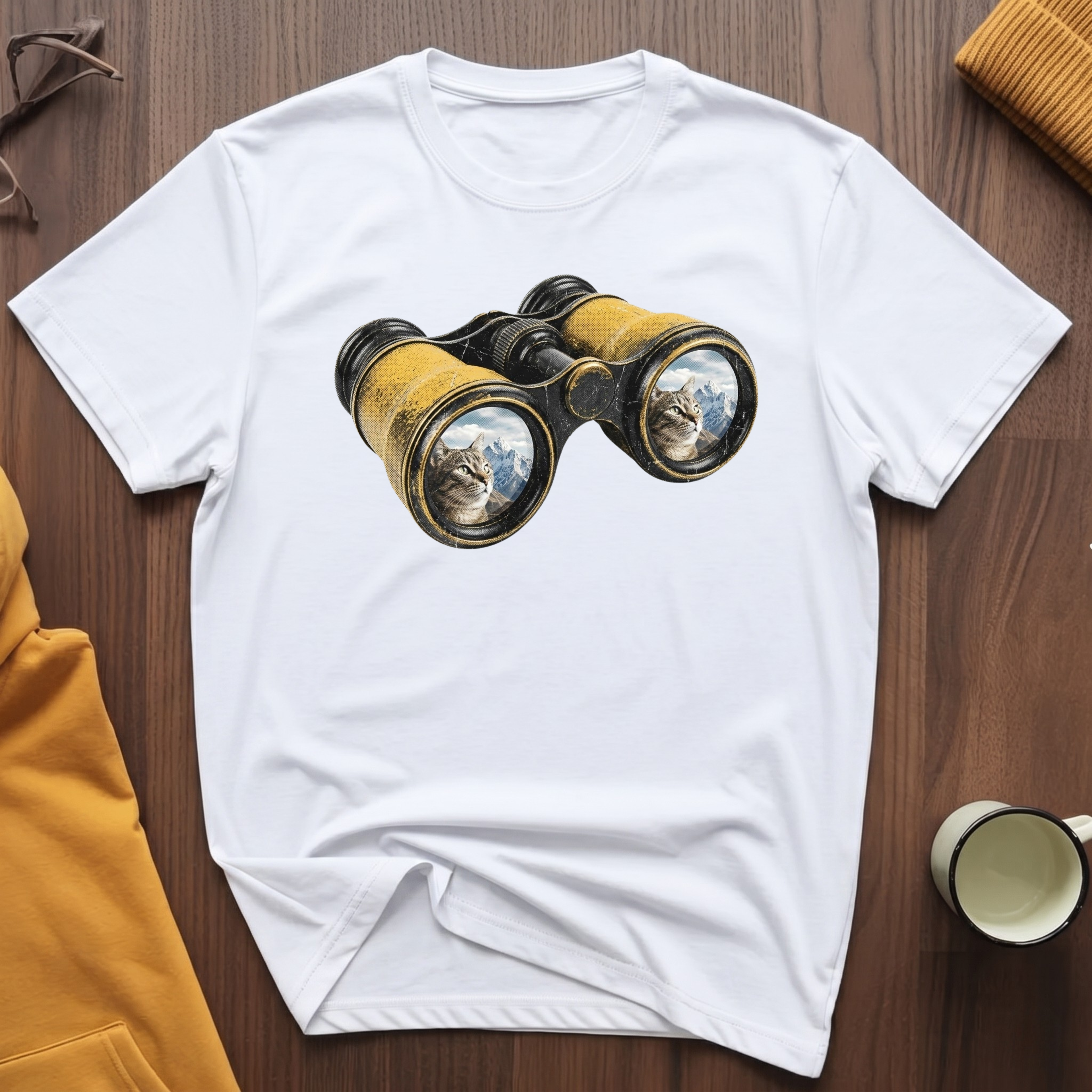 Vintage Binoculars T-Shirt